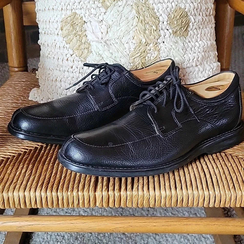 Nunn Bush leather lace up oxford, black, size 10M